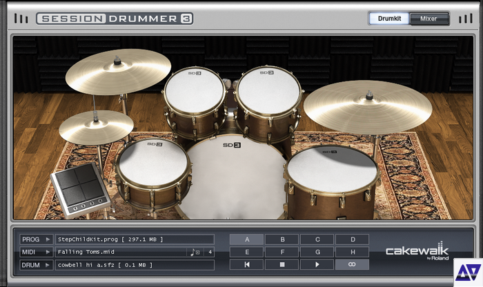 midi drum software free